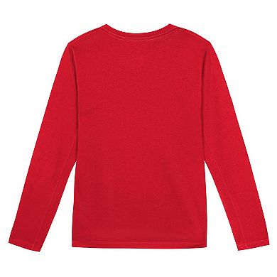 Toddler Nike Red Kansas City Chiefs Primetime Legend Icon Long Sleeve Performance T-Shirt