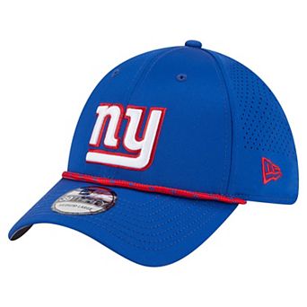Men's New Era Royal New York Giants Perforated 39THIRTY Flex Hat