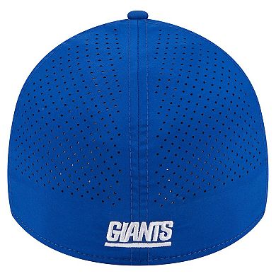 Men's New Era Royal New York Giants Perforated 39THIRTY Flex Hat