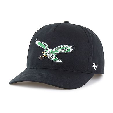 Men's '47 Black Philadelphia Eagles Hitch Adjustable Hat