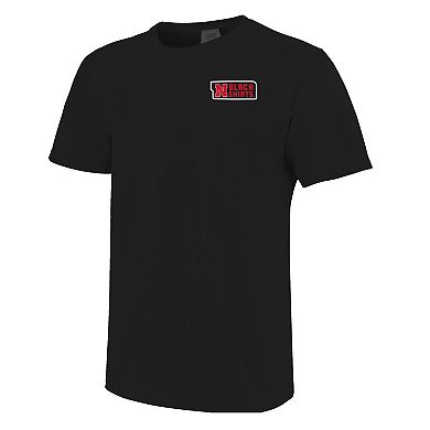 Unisex Image One Black Nebraska Huskers Hyper Local Black Shirts Corn T-Shirt