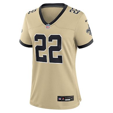 Women's Nike Rashid Shaheed Gold New Orleans Saints Alternate Game Player Jersey