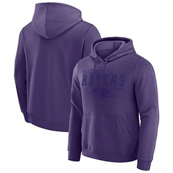 Men's Darius Rucker Collection by Fanatics Purple Baltimore Ravens Faded Hoodie