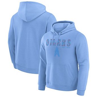 Men's Darius Rucker Collection by Fanatics Light Blue Tennessee Titans Faded Hoodie