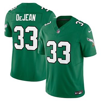 Men's Nike Cooper DeJean Kelly Green Philadelphia Eagles Alternate 2 Vapor F.U.S.E. Limited Jersey