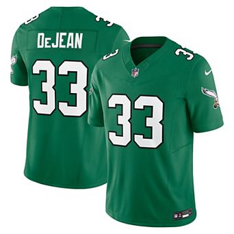 Men's Nike Cooper DeJean Kelly Green Philadelphia Eagles Alternate 2 Vapor F.U.S.E. Limited Jersey
