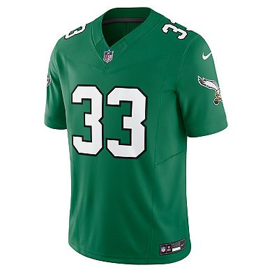 Men's Nike Cooper DeJean Kelly Green Philadelphia Eagles Alternate 2 Vapor F.U.S.E. Limited Jersey
