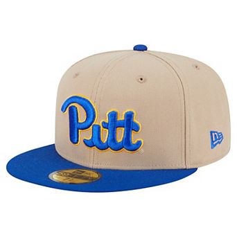 Men's New Era Khaki Pitt Panthers Two-Tone 59FIFTY Fitted Hat