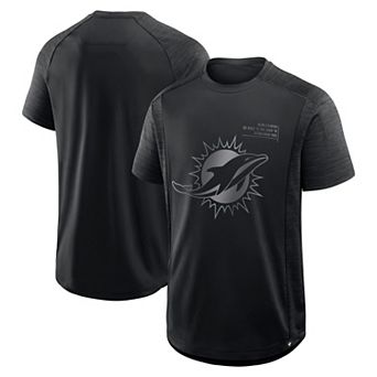 Men's Fanatics Black Miami Dolphins Deceptive Juke T-Shirt