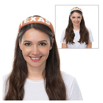 ZooZatz Texas Longhorns Hard Headband 2-Pack Set