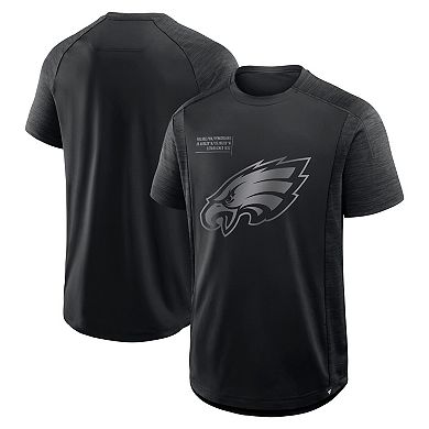 Men's Fanatics Black Philadelphia Eagles Deceptive Juke T-Shirt