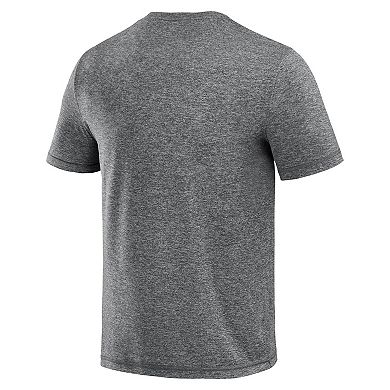 Men's J. Palmer Heather Black Ohio State Buckeyes Four Down T-Shirt