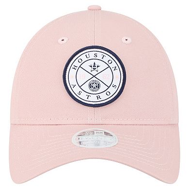 Women's New Era Pink Houston Astros Bloom 9TWENTY Adjustable Hat