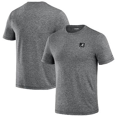 Men's J. Palmer Heather Black Alabama Crimson Tide Four Down T-Shirt