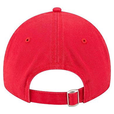 Girls Youth New Era Red Kansas City Chiefs Cheer 9TWENTY Adjustable Hat