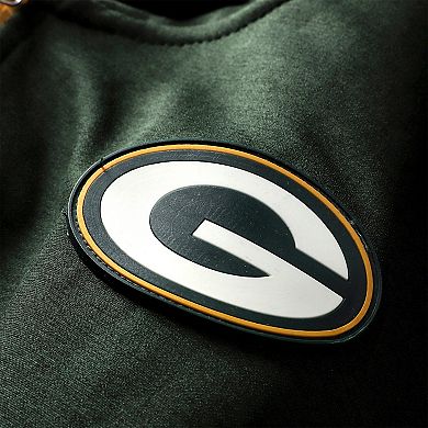 Women's Fanatics Green Green Bay Packers Plus Size End Around Pass Full-Zip Hoodie