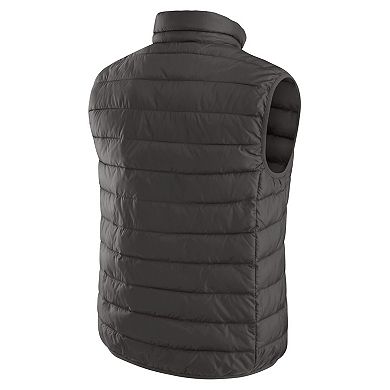 Men's NFL x Darius Rucker Collection by Fanatics Gray Seattle Seahawks Packable Full-Zip Vest with Travel Bag