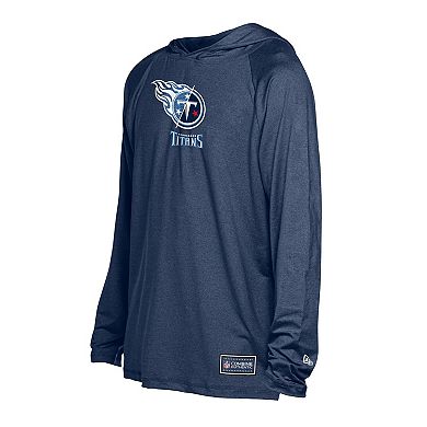 Men's New Era Navy Tennessee Titans Functional Fandom Hoodie