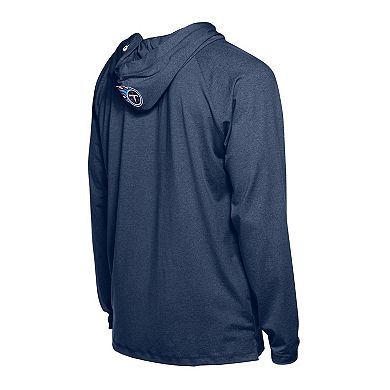 Men's New Era Navy Tennessee Titans Functional Fandom Hoodie