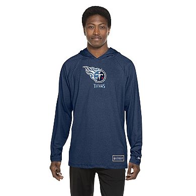 Men's New Era Navy Tennessee Titans Functional Fandom Hoodie
