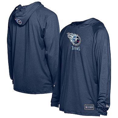 Men's New Era Navy Tennessee Titans Functional Fandom Hoodie
