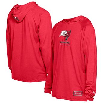Men's New Era Red Tampa Bay Buccaneers Functional Fandom Hoodie