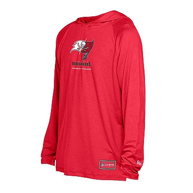 Men's New Era Red Tampa Bay Buccaneers Functional Fandom Hoodie