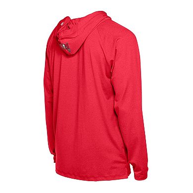 Men's New Era Red Tampa Bay Buccaneers Functional Fandom Hoodie
