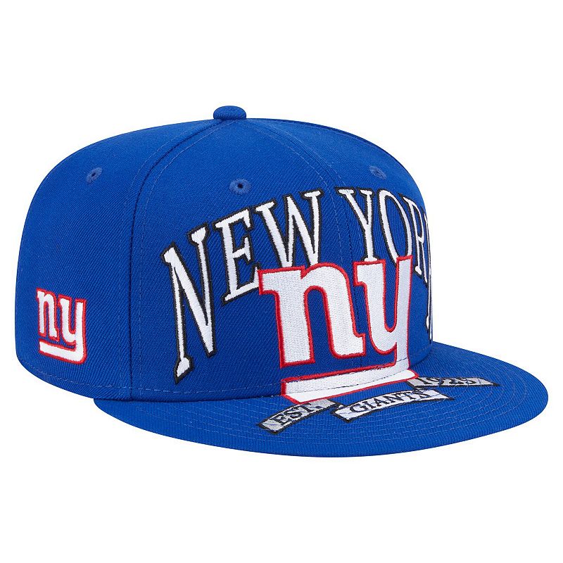 Men's New Era Royal New York Giants  Over