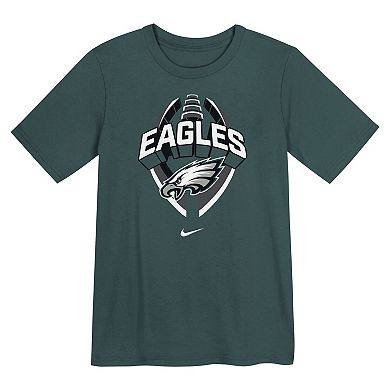 Preschool Nike Green Philadelphia Eagles Icon Legend Dri-FIT T-Shirt