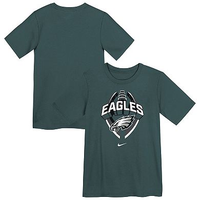 Preschool Nike Green Philadelphia Eagles Icon Legend Dri-FIT T-Shirt