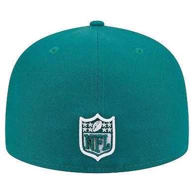 Men's New Era Green New York Jets Oversized 59FIFTY Fitted Hat