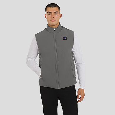 Men's J. Palmer Graphite Buffalo Bills Front Office Full-Zip Vest