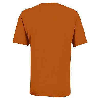 Youth Champion Texas Orange Texas Longhorns Arch Over Logo T-Shirt