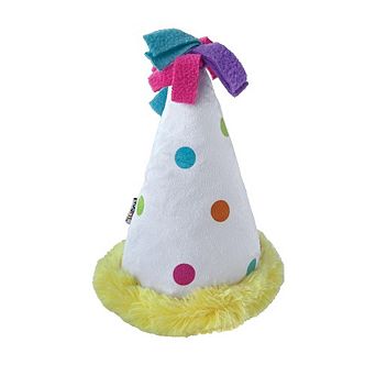 fouFIT Unisex Birthday Hat Crinkle Plush Toy