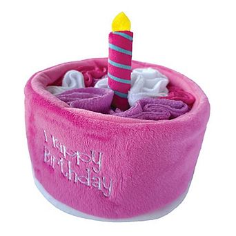 Foufit Hide 'n Seek Birthday Cake Snuffle Dog Toy