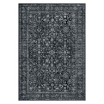 Machine Washable Non Slip Backing Foldable Area Rug for Living Room Bedroom Persia- Lifetime Concern