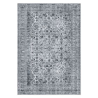 Machine Washable Non Slip Backing Foldable Area Rug for Living Room Bedroom Persia- Lifetime Concern