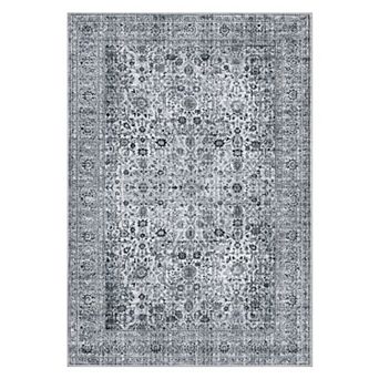 Machine Washable Non Slip Backing Foldable Area Rug for Living Room Bedroom Persia- Lifetime Concern
