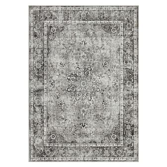 Machine Washable Non Slip Backing Foldable Area Rug for Living Room Bedroom