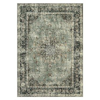 Machine Washable Non Slip Backing Foldable Area Rug for Living Room Bedroom