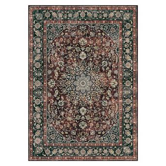 Machine Washable Non Slip Backing Foldable Area Rug for Living Room Bedroom