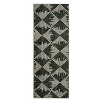 Machine Washable Non Slip Backing Foldable Area Rug for Living Room Bedroom