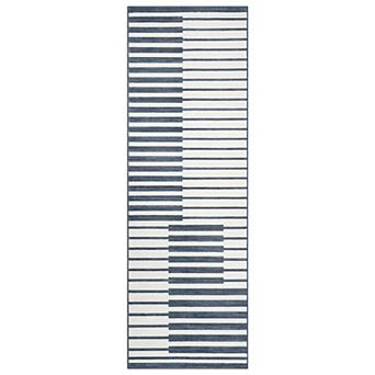 Washable Non Slip Backing Foldable Area Rug for Living Room Bedroom Modern - Desolate Piano Sounds