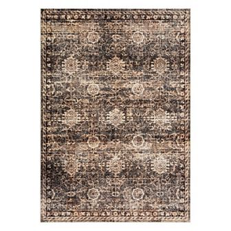 Washable Non Slip Indoor Area Rugs Foldable for Living Room Bedroom Tradition Ancient Charm