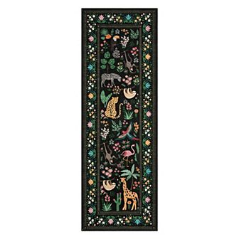 Washable Non Slip Indoor Area Rugs Foldable for Living Room Bedroom Modern Elf Vientiane