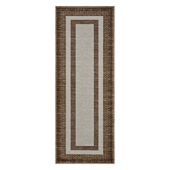 Washable Non Slip Indoor Area Rugs Foldable for Living Room Bedroom Modern Geometric Picture Frame