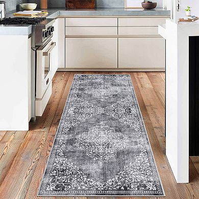 Washable Non Slip Indoor Area Rugs Foldable for Living Room Bedroom Persia Meet