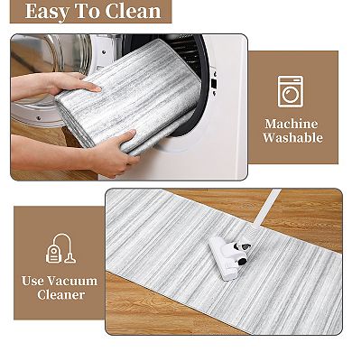Machine Washable Non Slip Backing Foldable Area Rug for Living Room Bedroom