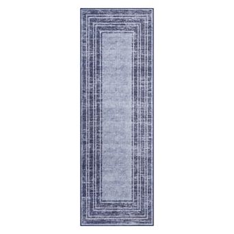 Washable Non Slip Indoor Area Rugs Foldable for Living Room Bedroom Modern Layered Shadows